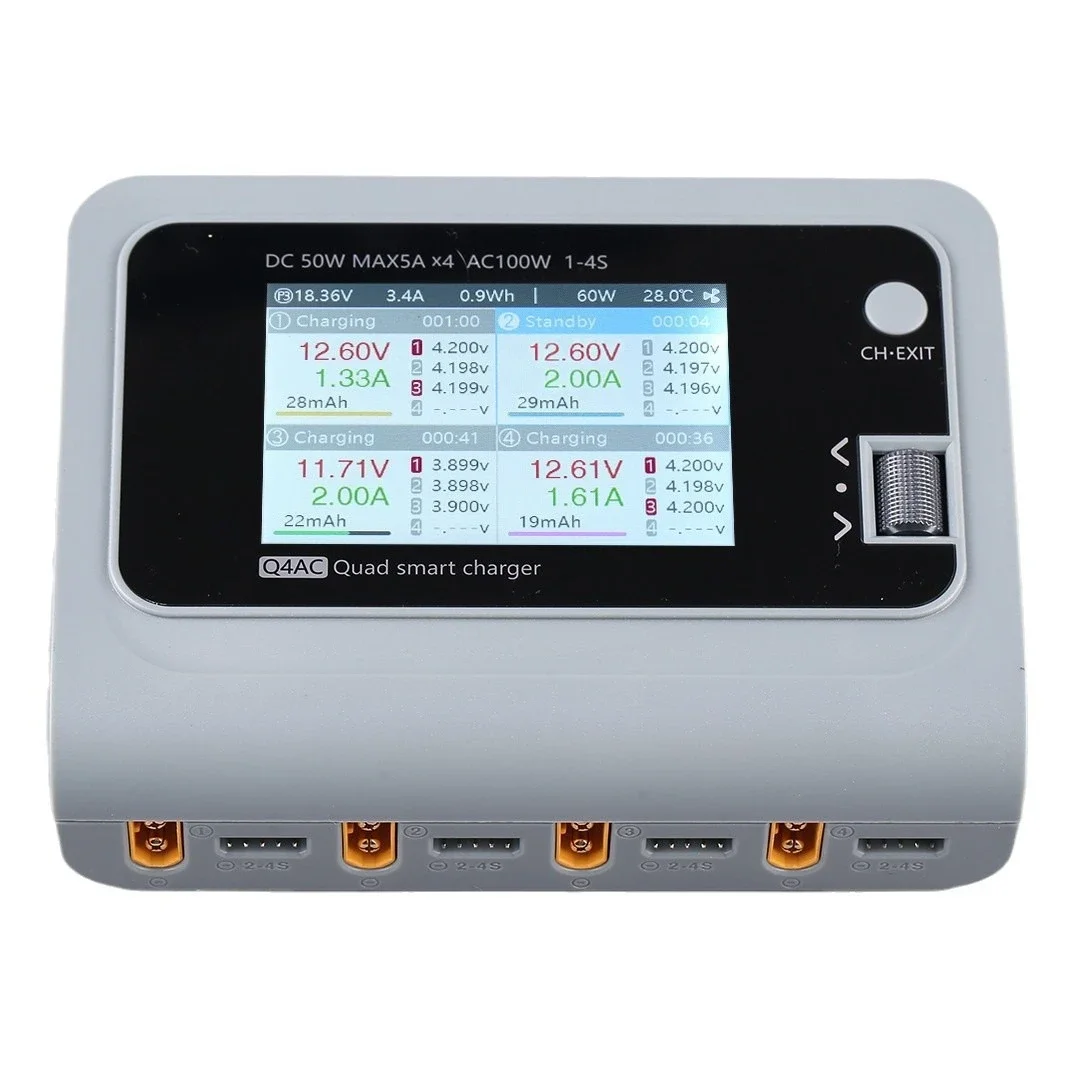 Drone Battery Charger - Q4AC four-channel model aircraft lithium battery