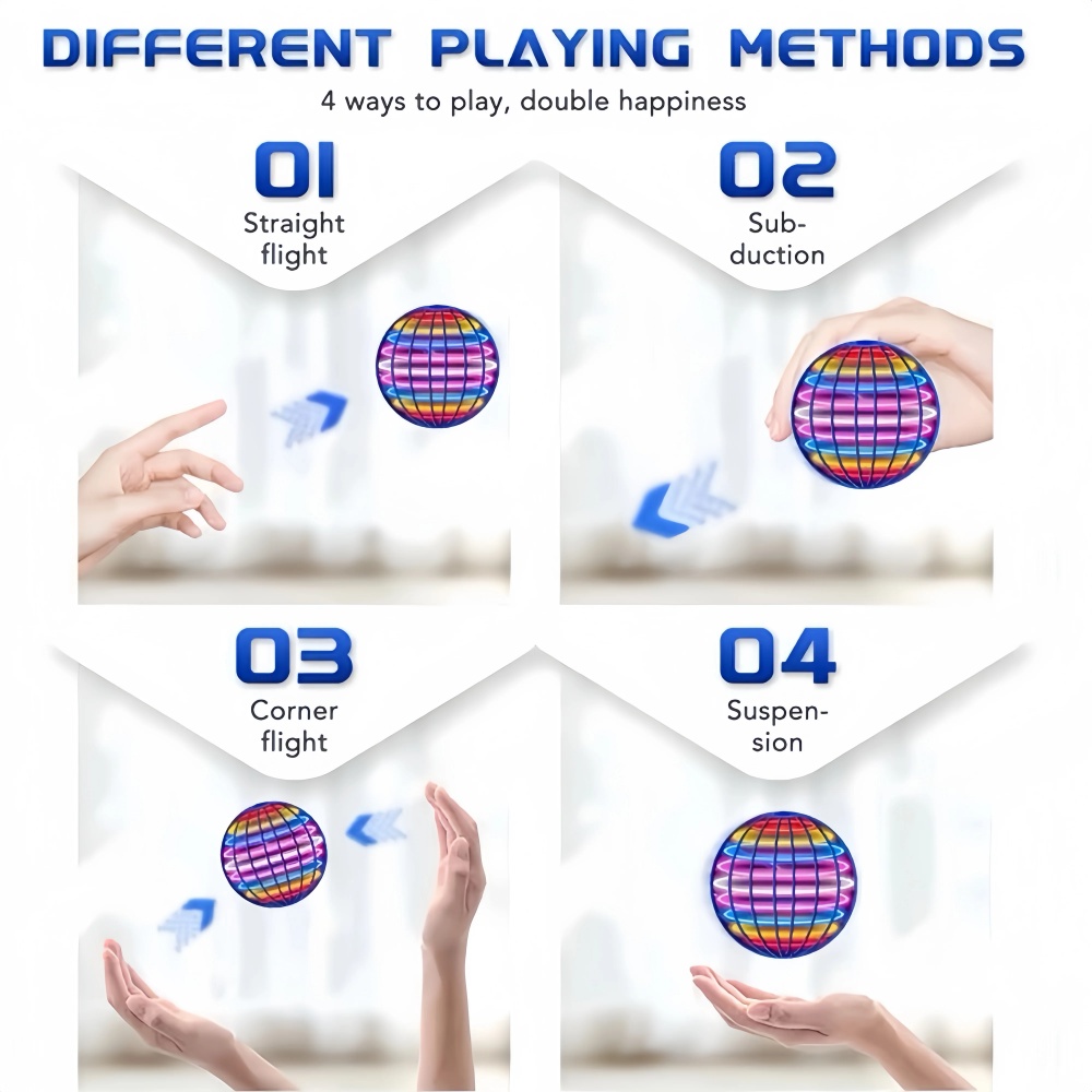 Flying Orb Boomerang Ball LED  - Drone Beacon Light 评论和价格