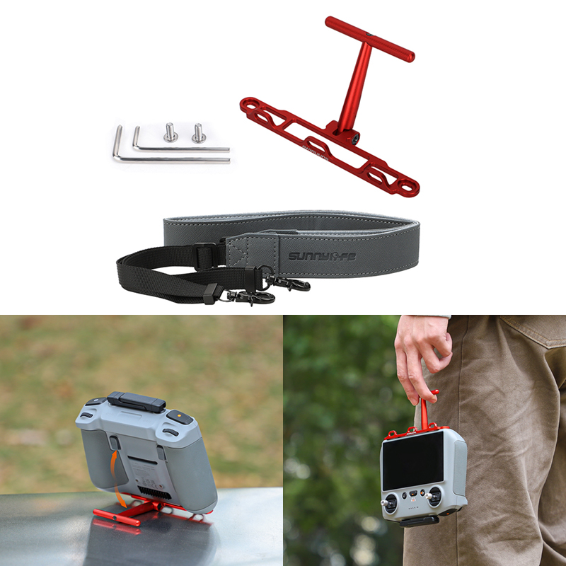2in1 Handle Stand Bracket Neck - Drone Remote Controller Lanyard 评论和价格