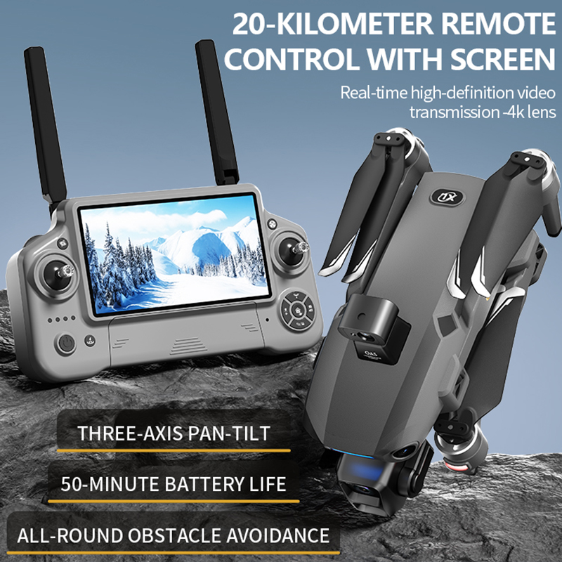 2026 New 8K Dual Camera Drone  - Drone Controller Screen 评论和价格