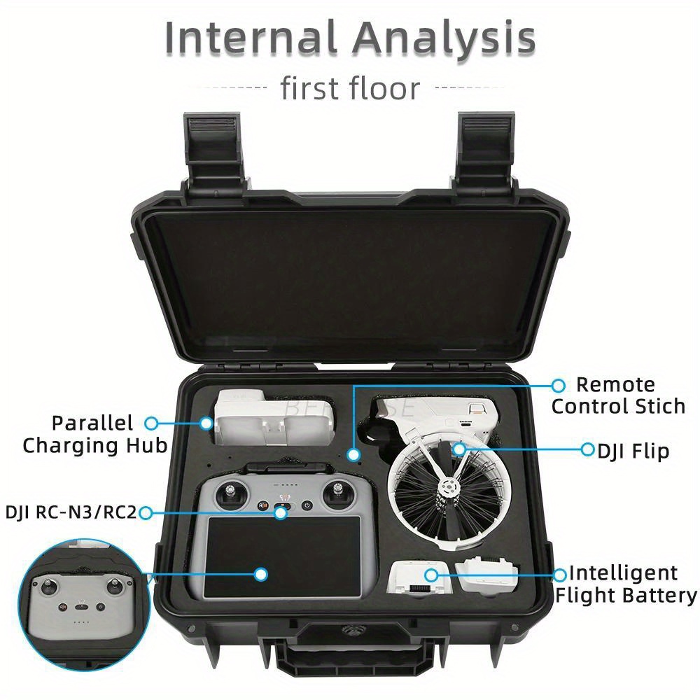 For DJI Flip Hard-Shell Storag - Drone Carrying Case 评论和价格