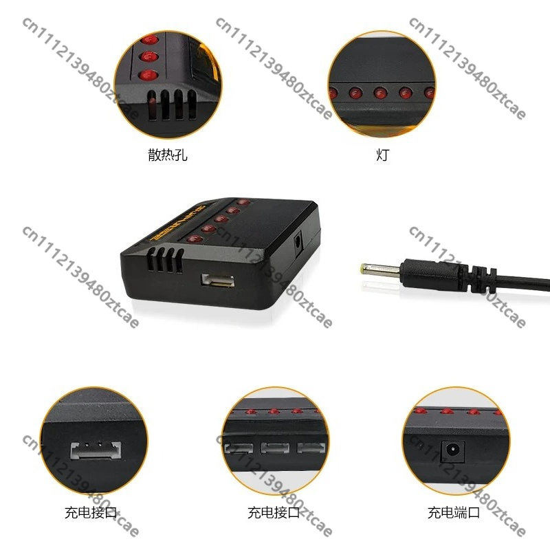 5 In 1 RC Charger 3.7V 1S LiPo - Drone Battery Charger 评论和价格