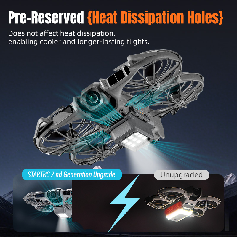 STARTRC LED Landing Gear for D - Drone Beacon Light 评论和价格